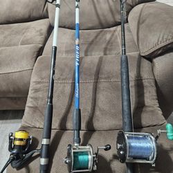 Fishing Rods Reels Combos For Inshore Offshore Boat Pier Bridge Beach Etc