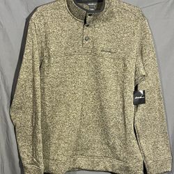 Eddie Bauer Radiator Fleece Snap Front L Bronze