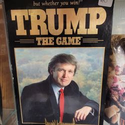 Trump The Game Board Game Vintage 1989