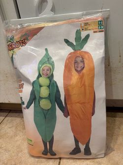 Big kids and small Adults Carrots Halloween Costume