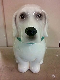 Dog Image Cookie Jar