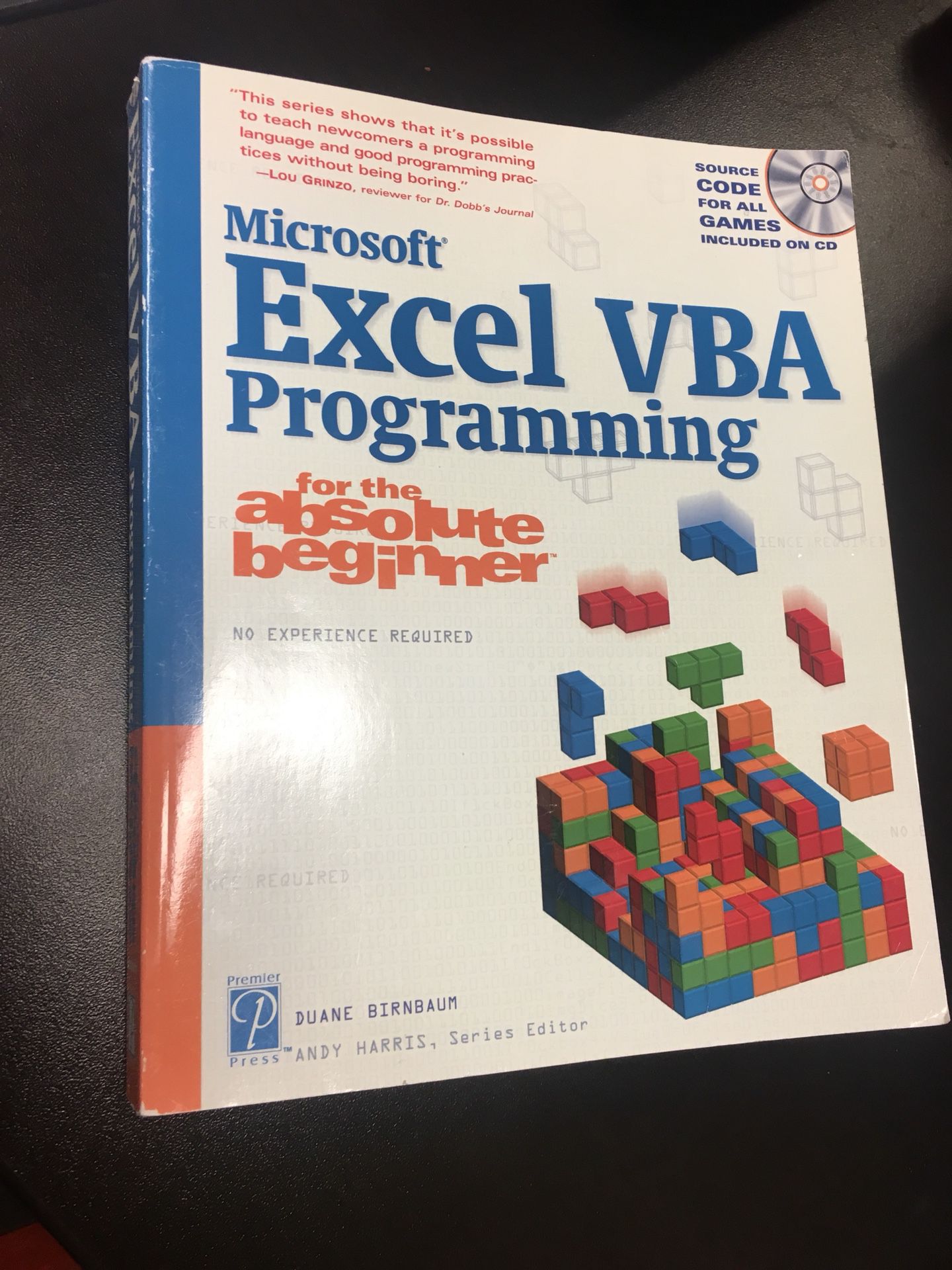 Excel VBA programming book