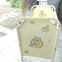 Vintage Baby Crib 