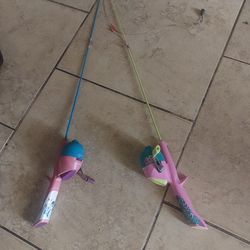 Kids Fishing Rods One Need Thread In Good Condition $8 Each 