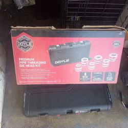 Doyle premium pipe threading die head kit