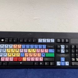 Avid Media Composer Black PC Keyboard - USED Missing Key