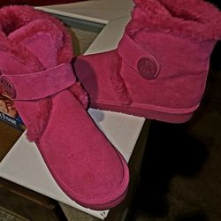 Michael Kors Pink Boots Women 
