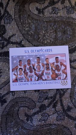 1992 U.S. Olympic Men's Basketball Team Card