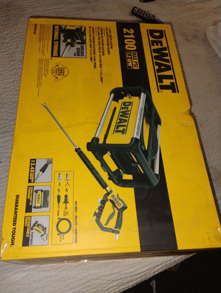 DeWalt Pressure Washer Still In Box