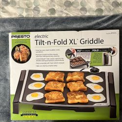Presto Electric Tilt-n- Fold XL Griddle