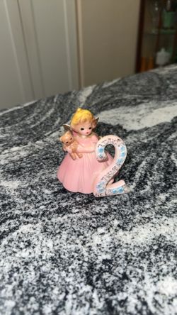 Vintage Josef Originals "Birthday Girls" Angel Age 2 Figurine