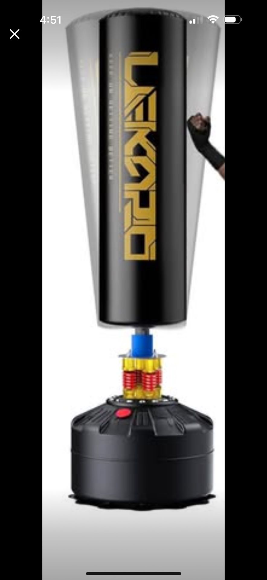 Lekaro Freestanding Punching Bag