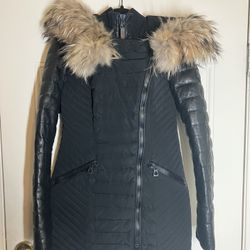 Rudsak Silvia Jacket Parka Size XS 8115992 Fur ASIATIC RACCOON