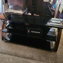 Black TV Stand