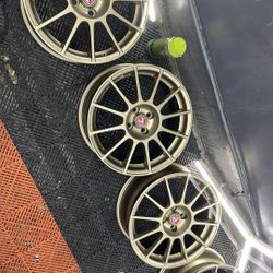  OEM Fiat 500 abarth 17x7 wheels set 4x98