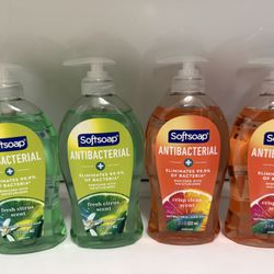 Softsoap Handsoap all 4 x $8