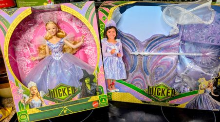 WICKED GOOD WITCH BARBIE & COSTUME