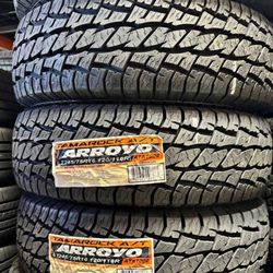 LT245/75R16 Set Of 4 Arroyo A/T New Tires