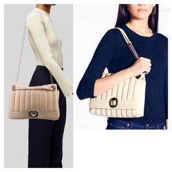 Kate Spade Evangeline Gold Coast Quilted Bag 