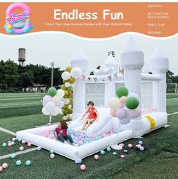 Bounce white inflatable