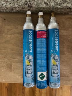 Empty SodaStream CO2 Cylinders 60L