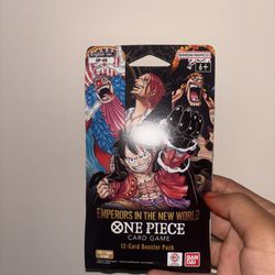 One Piece Card Game Emperors in the New World Booster Pack OP-09 English Edition