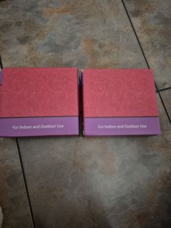 2 New Boxes Jinbest Red Christmas Lights