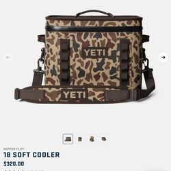 Yeti Wetlands Camo Hopper Flip 18