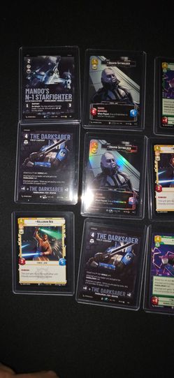 Star Wars Unlimited Trading Card Game Lot