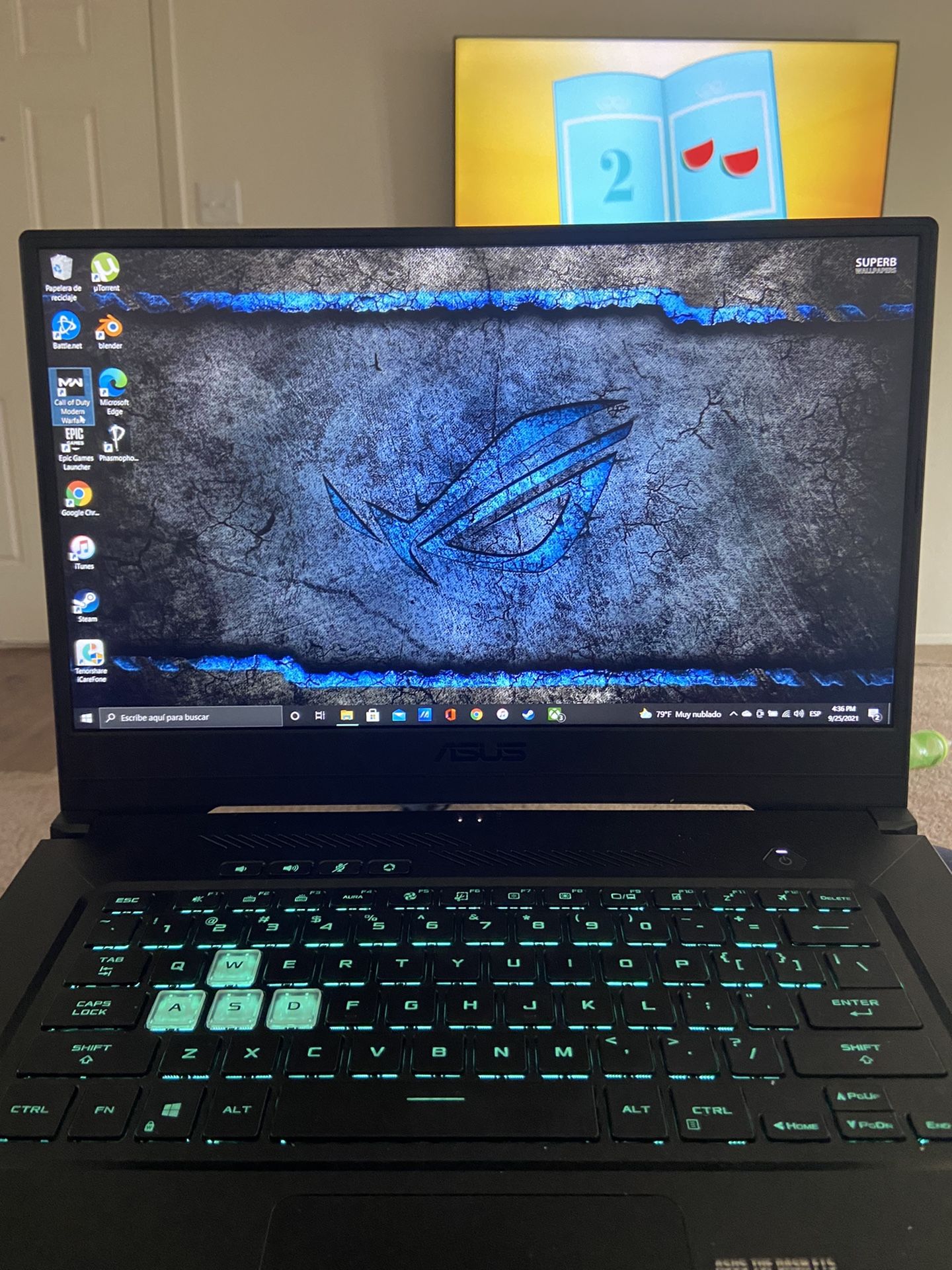 Laptop Gaming Asus 3060 i7 11gen