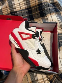 Jordan 4 red cement