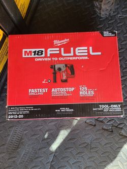 Milwaukee M18 Fuel Rotary Hammer Drill 1"