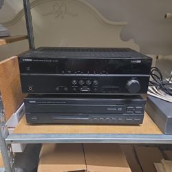 Yamaha Receiver RX367, Yamaha CD Player CDC 565