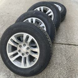 Wheels And Tires from a Chevy Suburban 