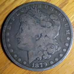 1879 MORGAN SILVER DOLLAR-CIRCULATED 