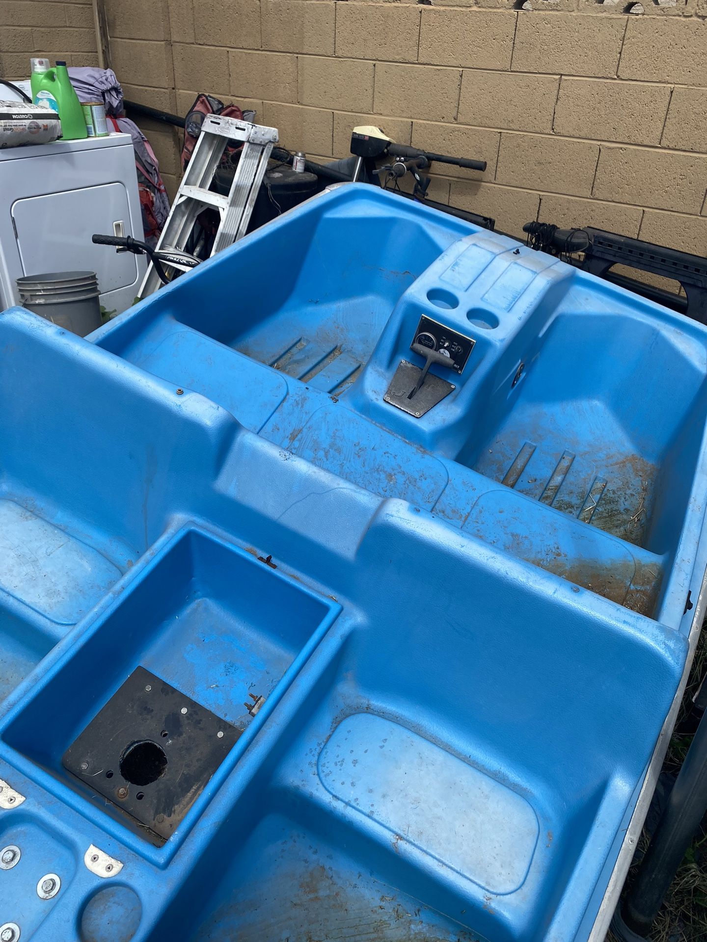 Pedal Boat With Trolling Motor.