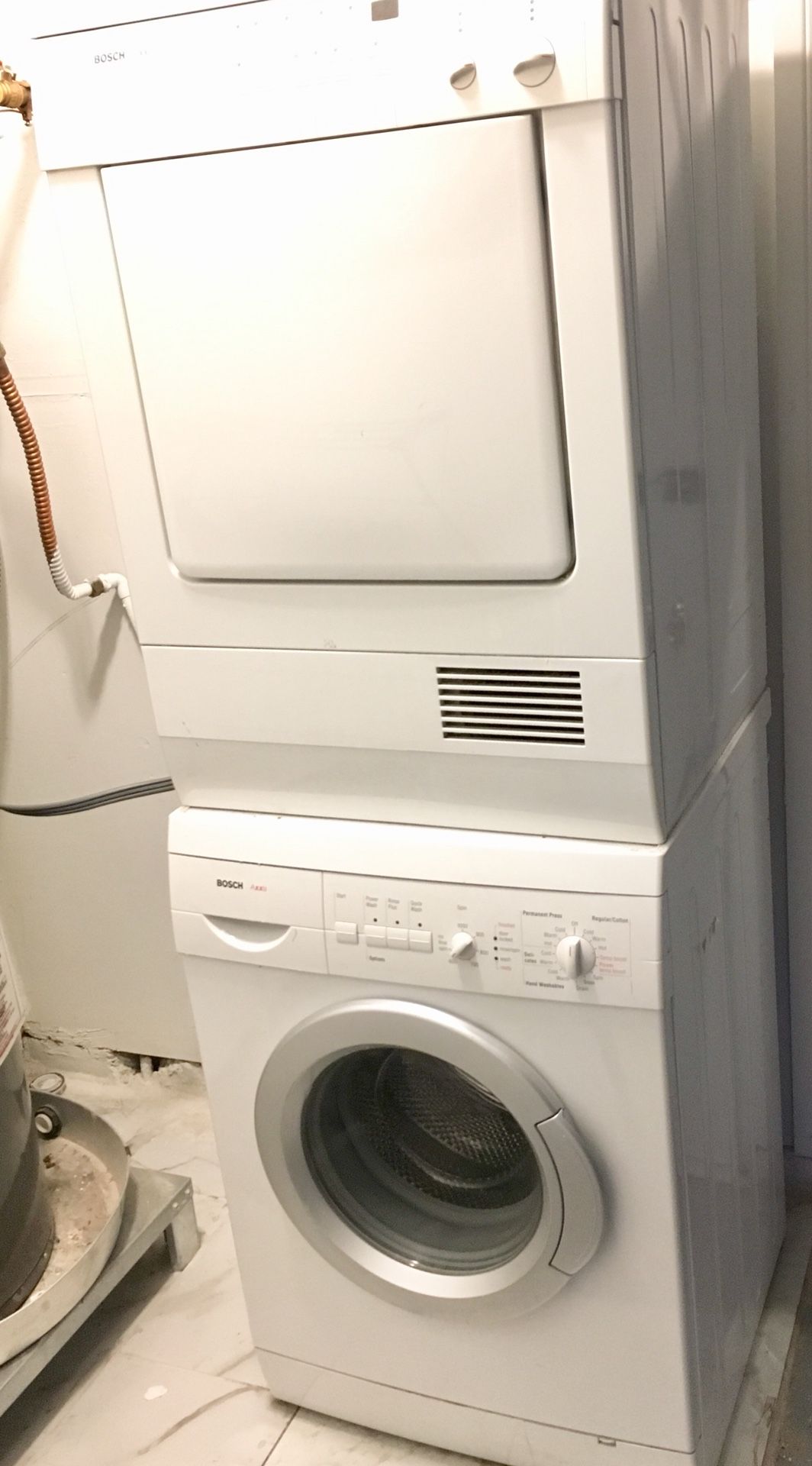 BOSCH Axxis Washer and Condensation Dryer