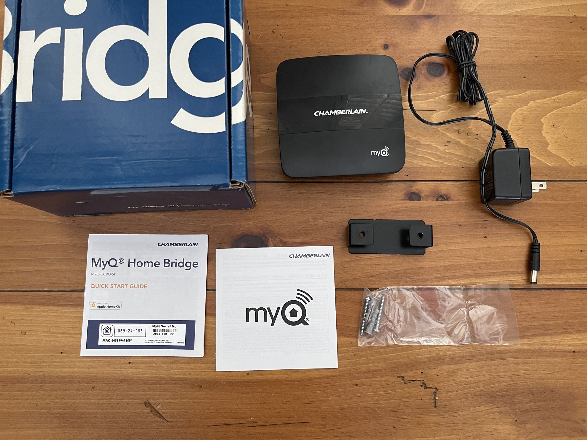 Chamberlain MyQ Home Bridge MyQ- G0303-SP HomeKit