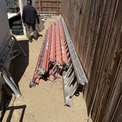 40 Foot And 44 Foot Ladders. 