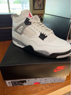 Air Jordan 4 White Cement