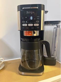 Complete Coffee Station! Nespresso Pixie, Ninja Brewer & Capsule Storage