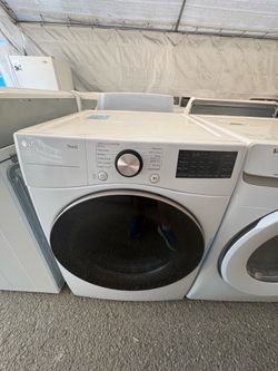 LG Dryer In White