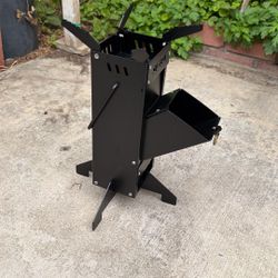 Rocket stove wood
