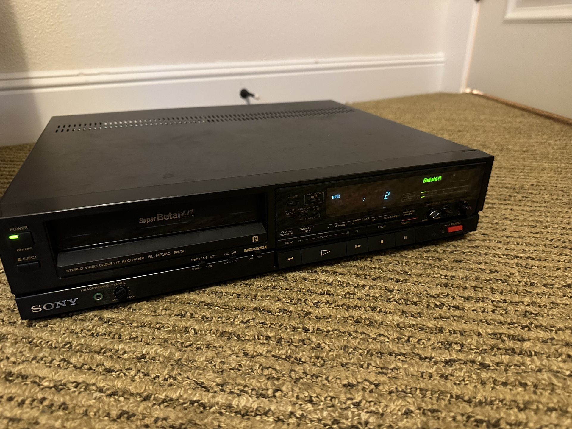Panasonic VCR PV-8400 Four Head Omnivision VHS Player Tested NO REMOTE