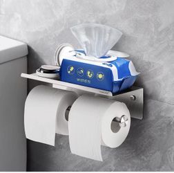 Toilet Paper Holder, 304 Stainless Steel Bathroom Double Roll