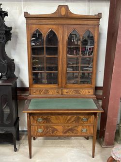 Antique Secretary Hutch