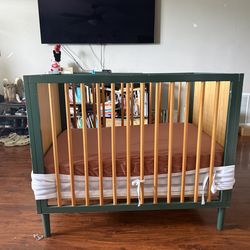 Crib and Mattress