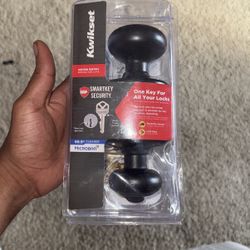 Keyed doorknob 