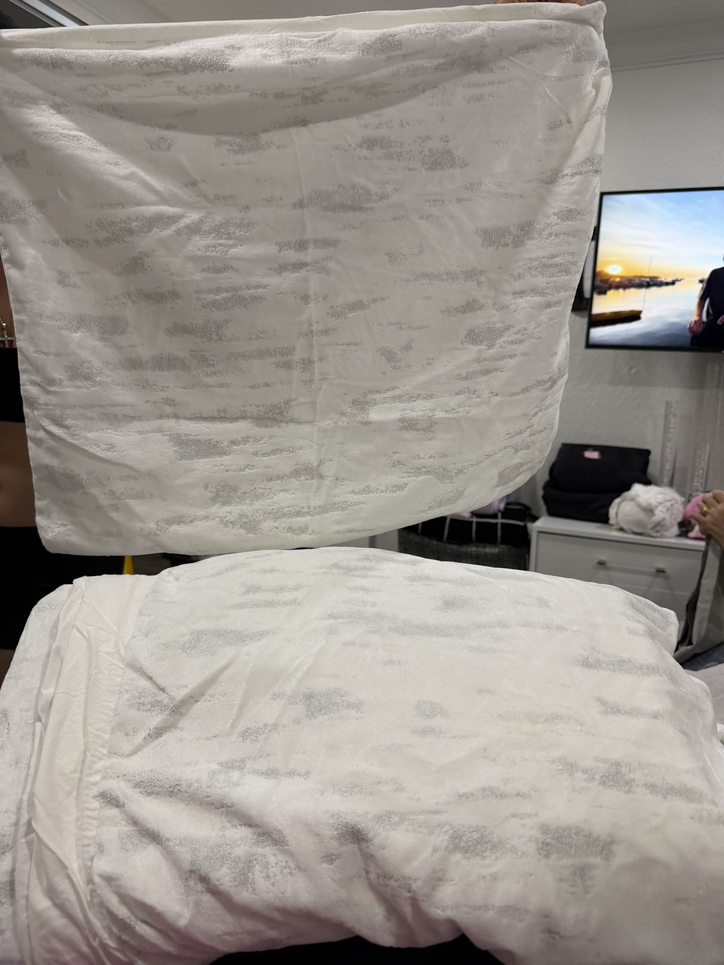 Duvet With Pillow Covers Full/queen