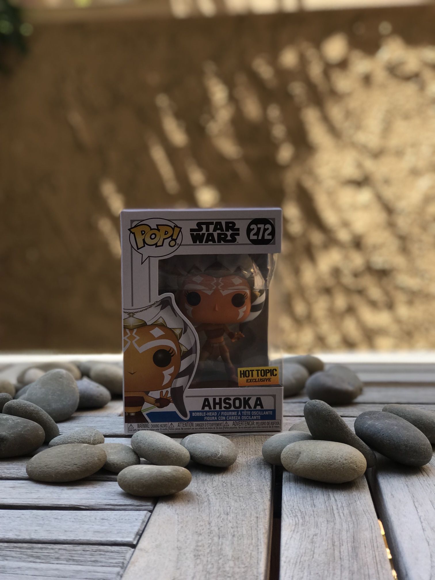 STAR WARS THE CLONE WARS FUNKO POP AHSOKA TANO #272 HOT TOPIC EXCLUSIVE